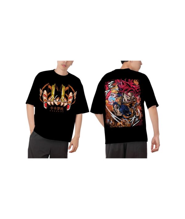 Goku Monkey Evolution Oversize Tee