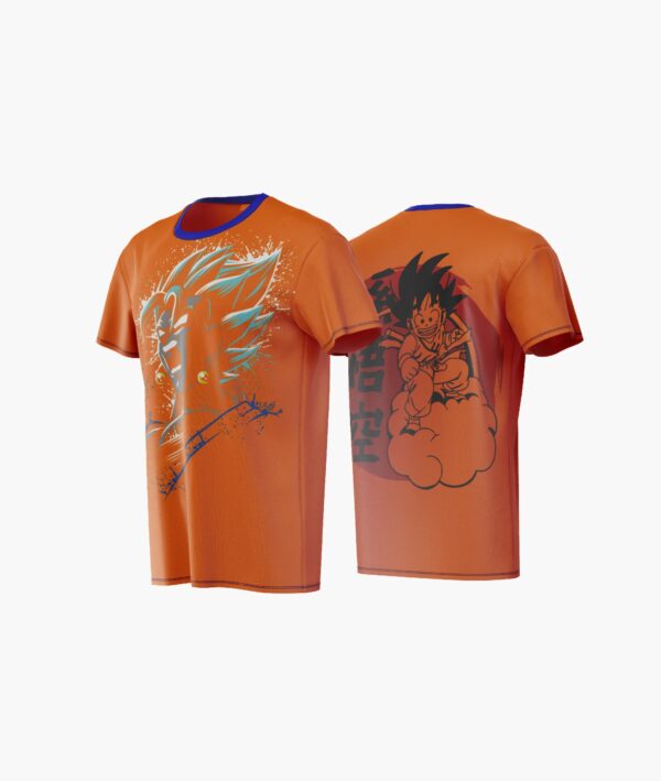 Goku Blue Ultra Oversize Tee