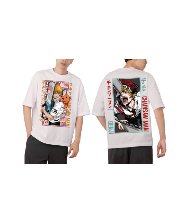 Denji Chainsaw Rev Oversize Tee