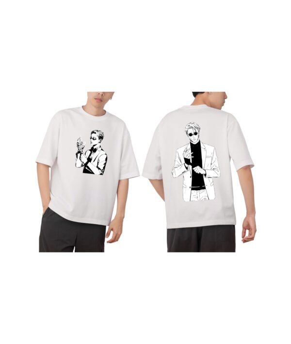 Nanami Monochrome Oversize Tee