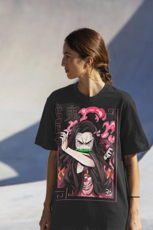 Nezuko Demon Spark Oversize Tee