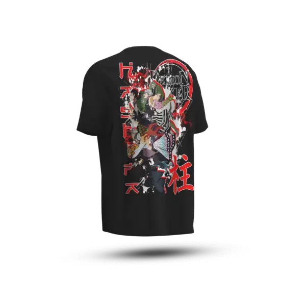 Hashira Squad Blaze Oversize Tee - Image 2