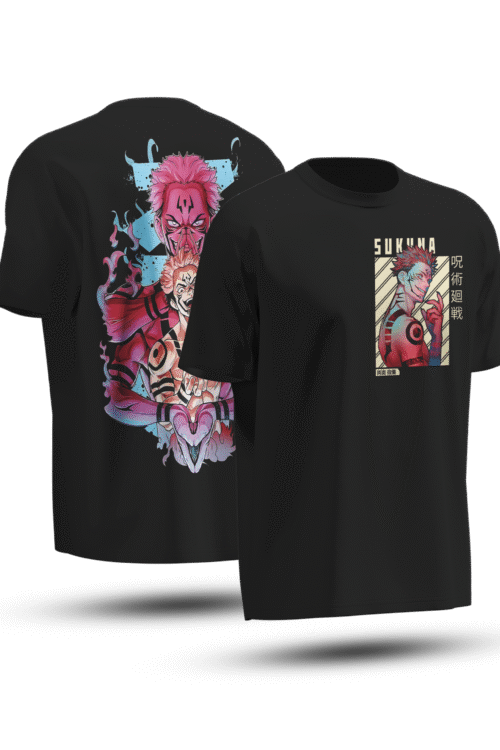 Sukuna Cursed King Oversize Tee