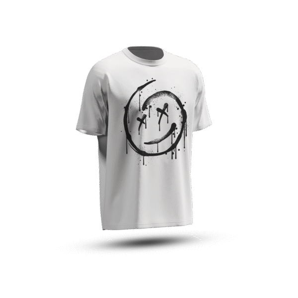 Anime Smiley Chaos Oversize Tee - Image 3