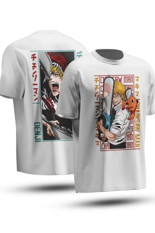 Denji Chainsaw Rev Oversize Tee