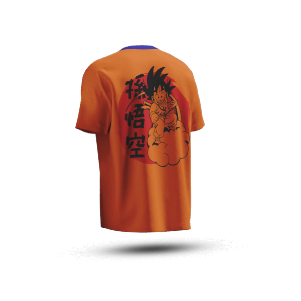Goku Blue Ultra Oversize Tee - Image 2