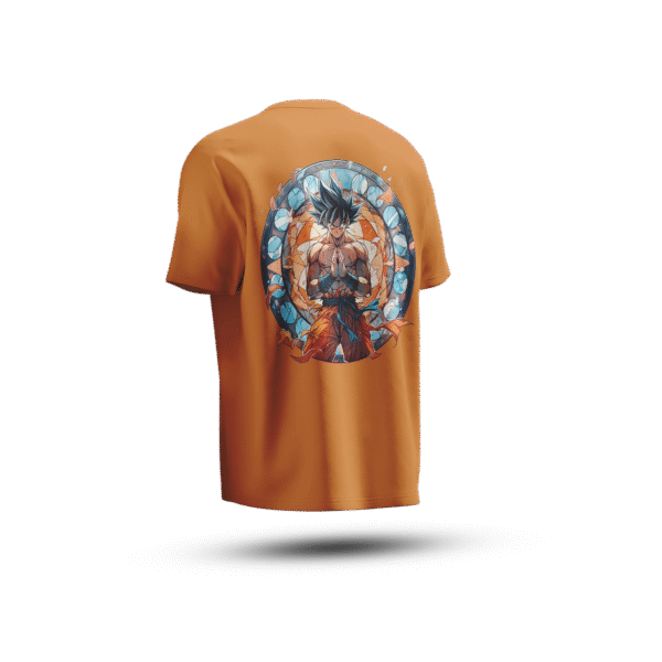 Goku Retro Power Oversize Tee - Image 2