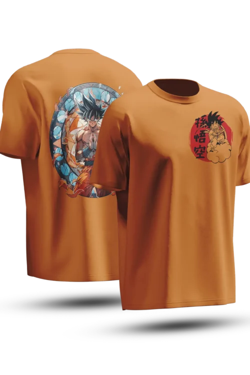 Goku Retro Power Oversize Tee