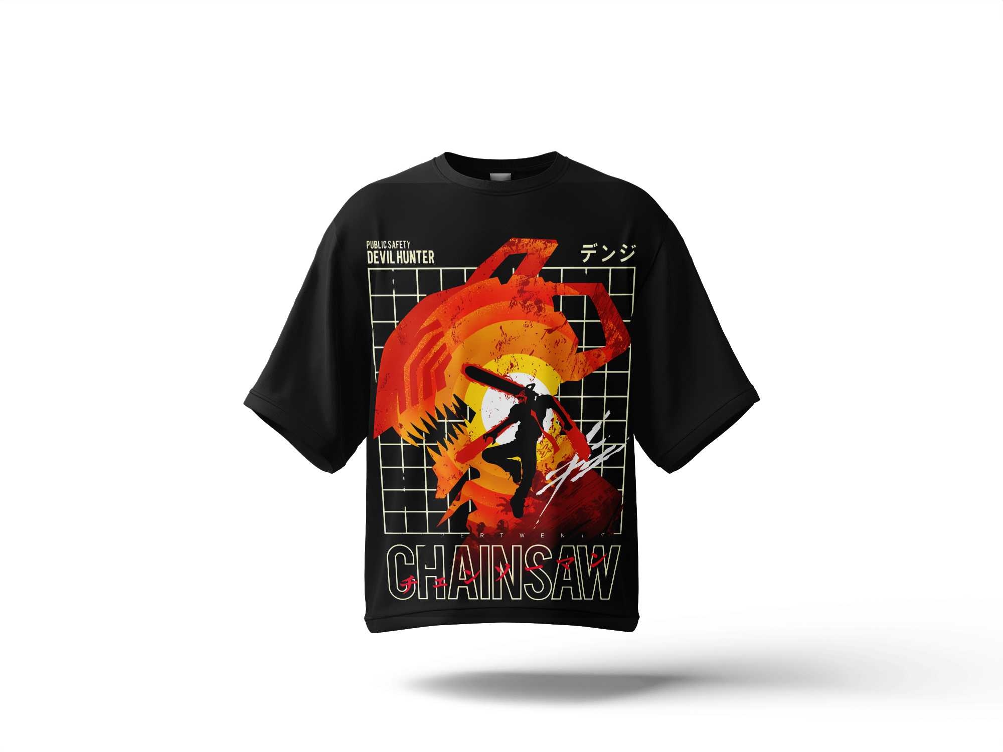 Chainsaw man Oversized Tee